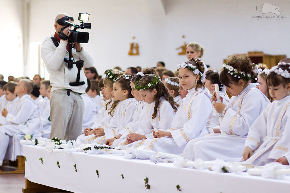 fotografia, zdjęcia - komunia